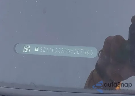 2016 Chevrolet Impala 1Lt z USA, uszkodzony, nr VIN 2G1105SA2G9167363